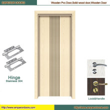 Porta de madeira de vidro Porta de madeira de madeira da melamina da porta
